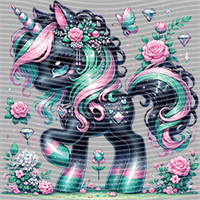 Rainbow Horse-RH 120